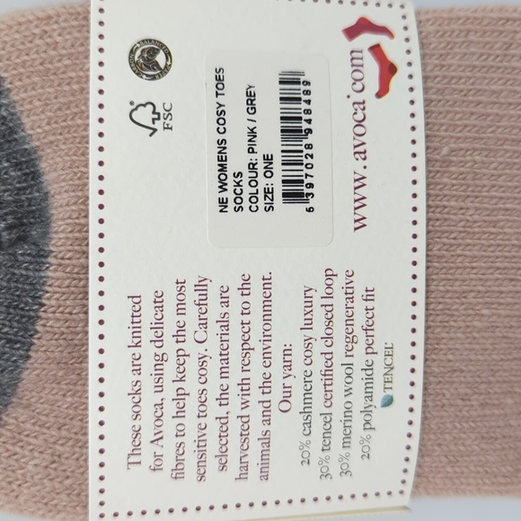 Socks by Avoca cashmere blend - Picture 3 of 7